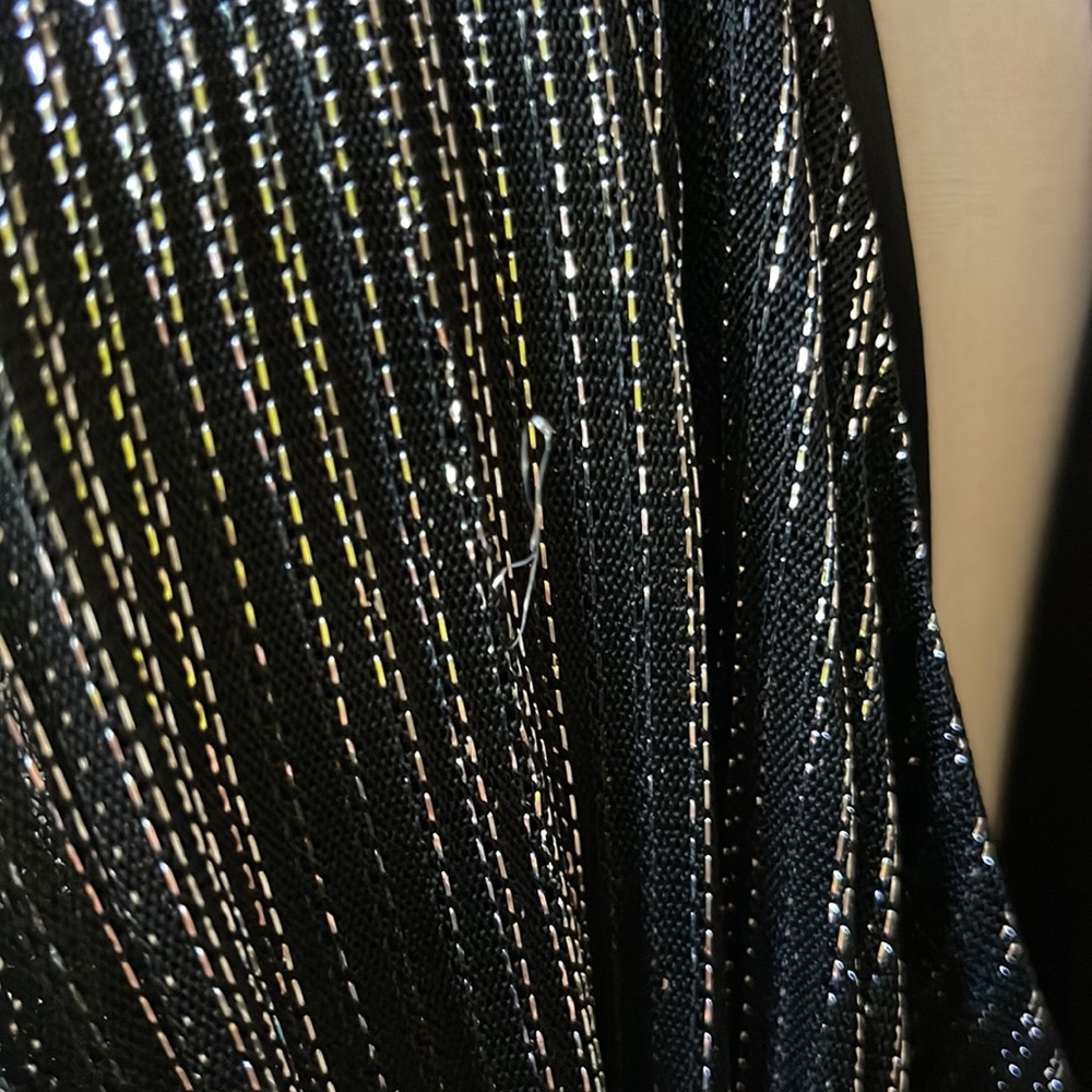 Trisha wore in NYC - SAINT LAURENT Paris Open Back Halter Dress - Picture 13 of 14